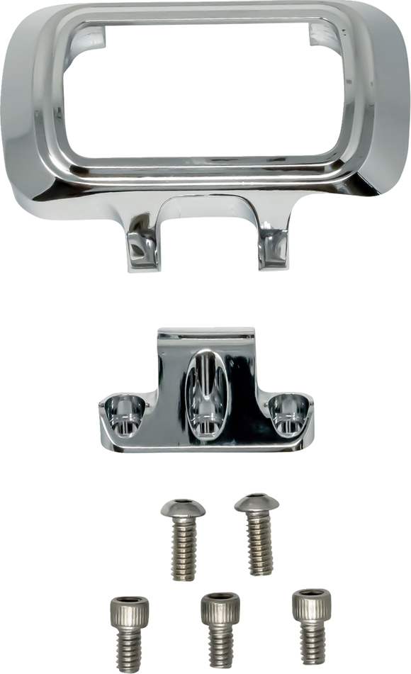 KODLIN USA Digital Gauge Bezel - For Ascent Pro Riser - Chrome KUS55138