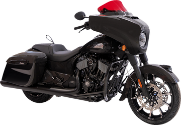 KLOCK WERKS Kolor Flare* Windshield - 10" - Red KWW-04-0636