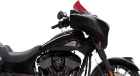 KLOCK WERKS Kolor Flare* Windshield - 10" - Red KWW-04-0636