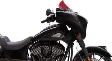KLOCK WERKS Kolor Flare* Windshield - 10" - Red KWW-04-0636