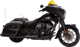 KLOCK WERKS Kolor Flare* Windshield - 10" - Yellow KWW-04-0638