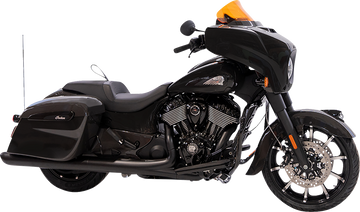 KLOCK WERKS Kolor Flare* Windshield - 10" - Orange KWW-04-0637
