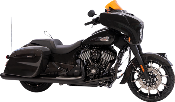 KLOCK WERKS Kolor Flare* Windshield - 10" - Orange KWW-04-0637