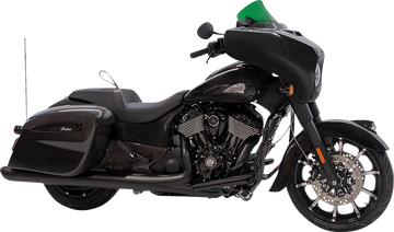 KLOCK WERKS Kolor Flare* Windshield - 10" - Green KWW-04-0639