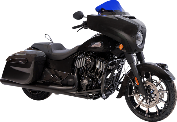 KLOCK WERKS Kolor Flare* Windshield - 10" - Blue KWW-04-0640