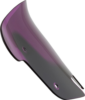 KLOCK WERKS Kolor Flare* Windshield - 10" - Purple KWW-04-0641