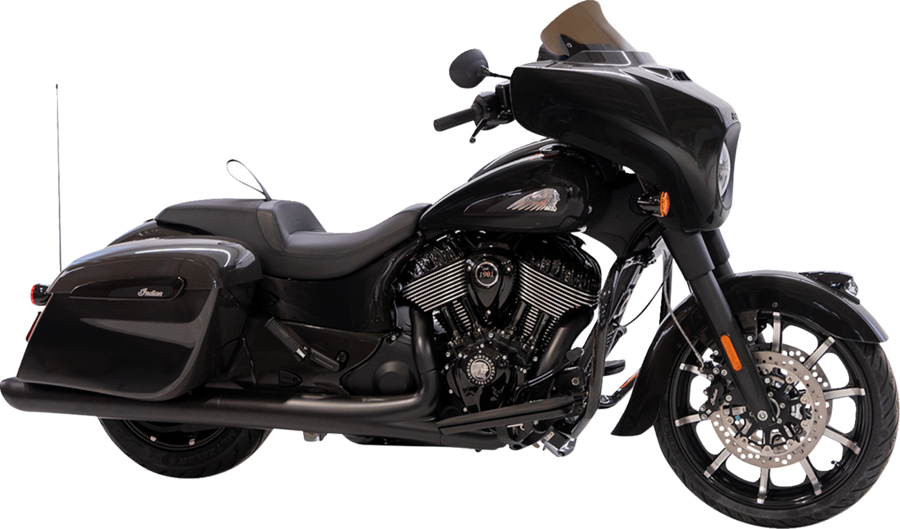 KLOCK WERKS Kolor Flare* Windshield - 10" - Bronze KWW-04-0642