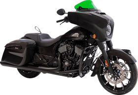 KLOCK WERKS Kolor Flare* Windshield - 10" - Green KWW-04-0639