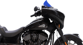 KLOCK WERKS Kolor Flare* Windshield - 10" - Blue KWW-04-0640