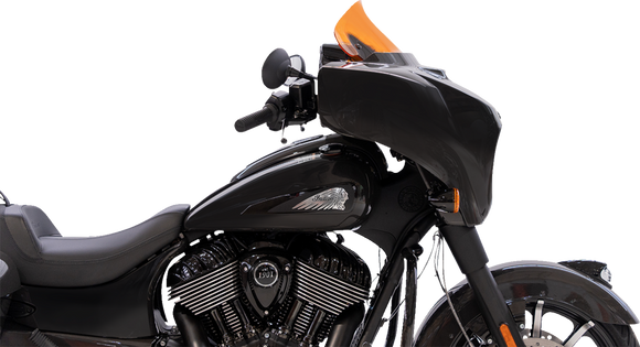 KLOCK WERKS Kolor Flare* Windshield - 10" - Orange KWW-04-0637