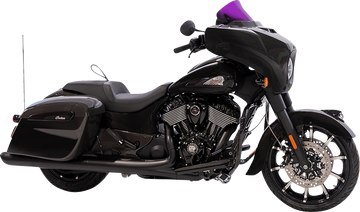KLOCK WERKS Kolor Flare* Windshield - 10" - Purple KWW-04-0641
