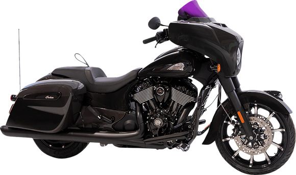 KLOCK WERKS Kolor Flare* Windshield - 10" - Purple KWW-04-0641