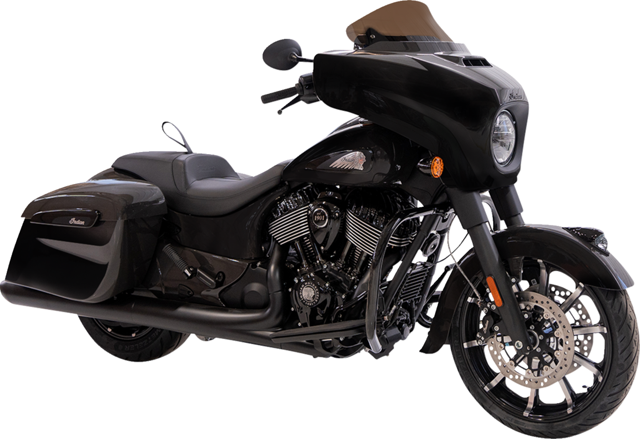 KLOCK WERKS Kolor Flare* Windshield - 10" - Bronze KWW-04-0642