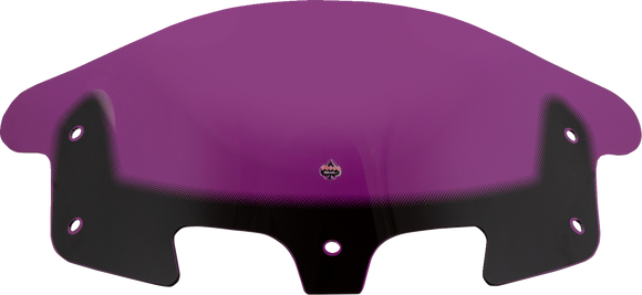 KLOCK WERKS Kolor Flare* Windshield - 10" - Purple KWW-04-0641