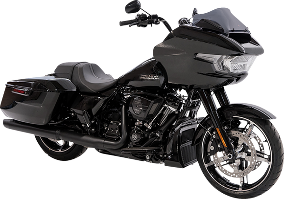 KLOCK WERKS Sport Flare* Windshield - 8" - Dark Smoke - FLTRX KWW-01-0708-DS