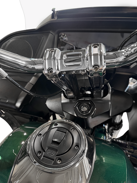 KODLIN USA Ascent Pro Risers - Pullback - 8" - Chrome KUS55136