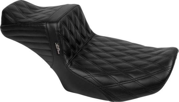 LE PERA Tailwhip Daddy Long Legs Seat - Double Diamond - FLH/FLT '23-'25 LV-587DLDD