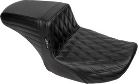 LE PERA Kickflip Seat - Double Diamond Stitch - FLH/FLT '23-'25 LV-597DD