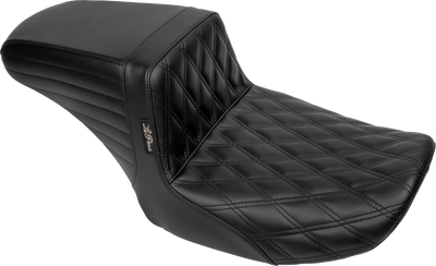 LE PERA Kickflip Seat - Double Diamond Stitch - FLH/FLT '23-'25 LV-597DD