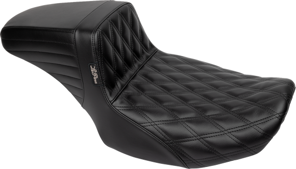 LE PERA Kickflip Daddy Long Legs Set - Double Diamond Stitch - FLT/FLH '23-'25 LV-597DLDD