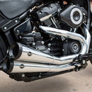 S&S Cycle - Grand National® 2-2 50 State Exhaust System for 2018-19 HD® Softail® Fat Bob® M8 Models-2