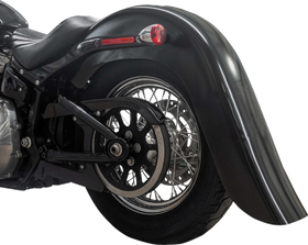 KLOCK WERKS Rear Fender - Vicla Smooth - 9" Extender Rear - Black KWF-02-0312