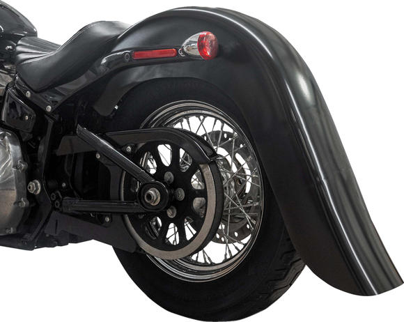 KLOCK WERKS Rear Fender - Vicla Smooth - 9" Extender Rear - Black KWF-02-0312