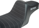 SLYFOX Highnoon Seat - Vinyl - Classic Stitch - Gray Logo - FL '97-'07 4702B-SlyFox