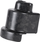 THRASHIN SUPPLY CO. Cover Steering Lock - Matte Forged Carbon Fiber TSC-3033-1