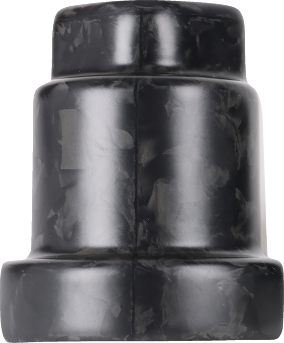 THRASHIN SUPPLY CO. Cover Steering Lock - Matte Forged Carbon Fiber TSC-3033-1