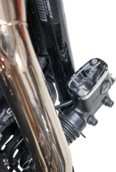 THRASHIN SUPPLY CO. Brake Reservoir Cap - Rear - Chrome - '18+ Softail TSC-3177-3