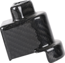 THRASHIN SUPPLY CO. Cover Steering Lock - Gloss Weave Carbon Fiber TSC-3033-0