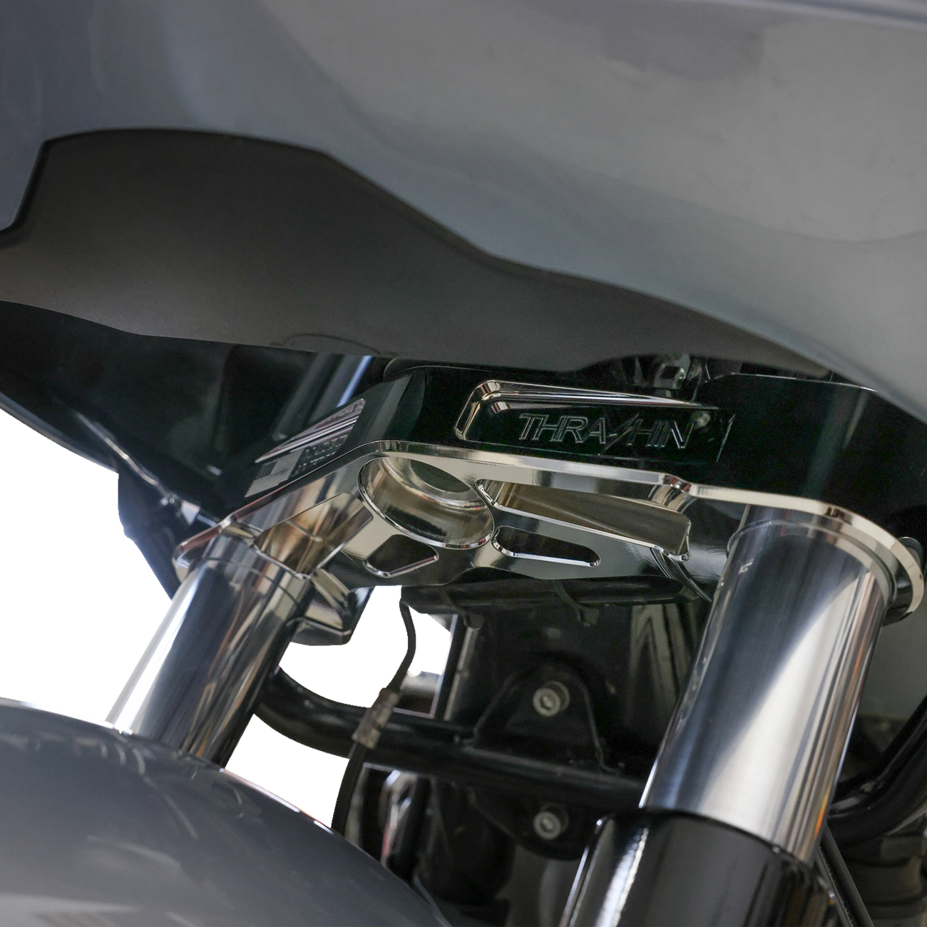 THRASHIN SUPPLY CO. Bottom Tree - Chrome TSC-2922-3
