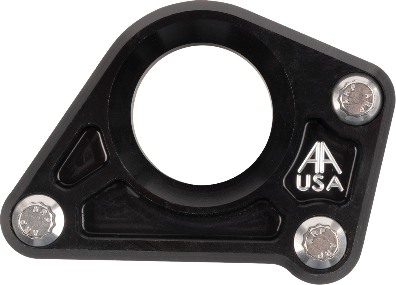 ALLOY ART Floor Board Delete Mount - Black Anodized - M8 M8FMM-2