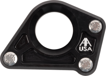 ALLOY ART Floor Board Delete Mount - Black Anodized - M8 M8FMM-2