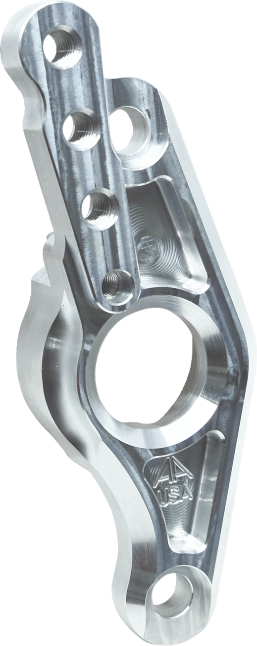 ALLOY ART Swingarm Pivot Block - Rear - Raw Machined M8PB-1