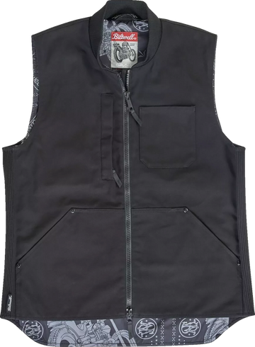 BILTWELL 4 Speed Vest - Black - Large 8150-119-004