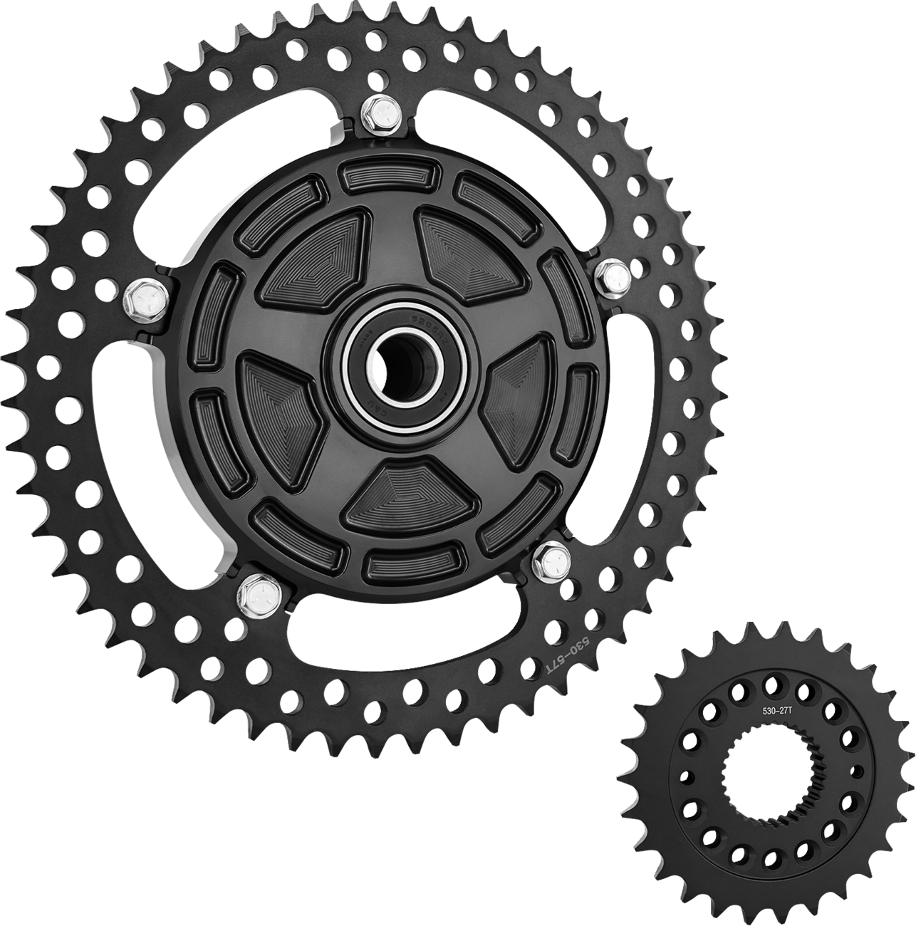 ARLEN NESS Chain Drive Kit - 27/57 Tooth - Black - FLT/FLH 300-203