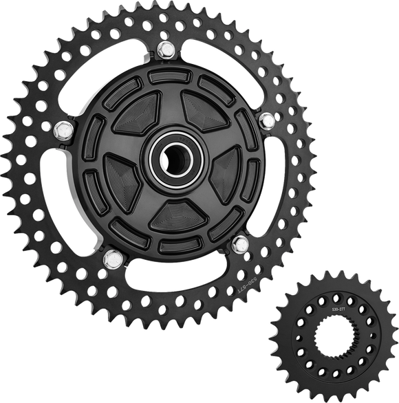 ARLEN NESS Chain Drive Kit - 27/57 Tooth - Black - FLT/FLH 300-203