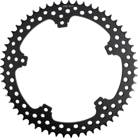 ARLEN NESS Rear Sprocket - Jagged - 57 Tooth - Black - FLT/FLH 300-204