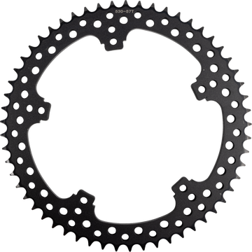 ARLEN NESS Rear Sprocket - Jagged - 57 Tooth - Black - FLT/FLH 300-204