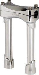 BILTWELL Murdock Handlebar Risers - 8" - Chrome 6403-105-08