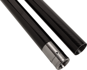 CUSTOM CYCLE ENGINEERING Fork Tubes - 49 mm - 23.75" - Black 716000