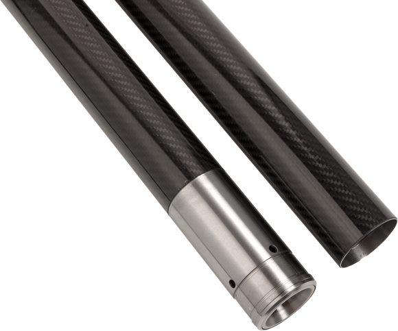 CUSTOM CYCLE ENGINEERING Fork Tubes - 49 mm - 23.875" - Black 716003