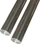 CUSTOM CYCLE ENGINEERING Fork Tubes - 49 mm - 23.75" - Black 716000