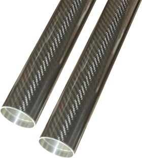 CUSTOM CYCLE ENGINEERING Fork Tubes - 49 mm - 23.75" - Black 716000