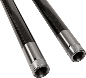 CUSTOM CYCLE ENGINEERING Fork Tubes - 49 mm - 25.875" - Black 716004