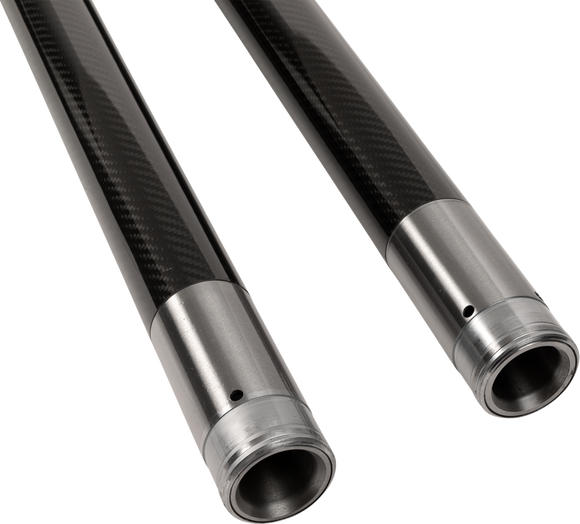 CUSTOM CYCLE ENGINEERING Fork Tubes - 49 mm - 25.875" - Black 716004