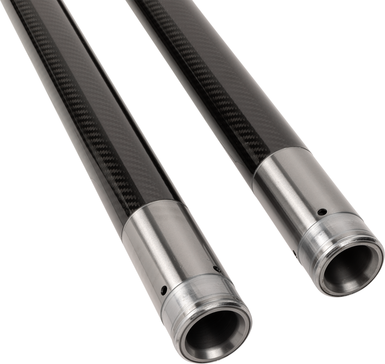 CUSTOM CYCLE ENGINEERING Fork Tubes - 49 mm - 27.875" - Black 716005