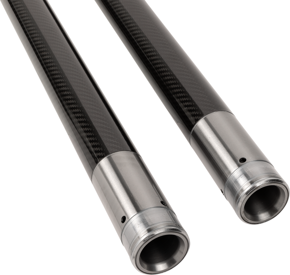 CUSTOM CYCLE ENGINEERING Fork Tubes - 49 mm - 27.875" - Black 716005